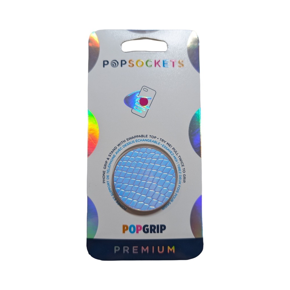 Gg5-N PopSockets Premium PopGrip Phone Grip & Stand - Mermaid/Dragon Scale